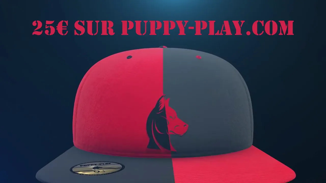 Pub Casquettes Puppy Play