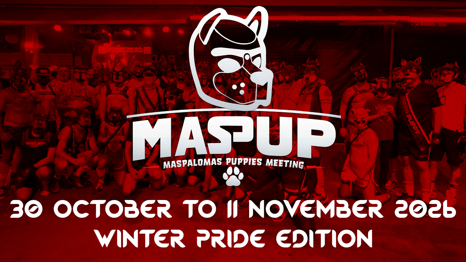 Maspup at Winter Pride Maspalomas 2026